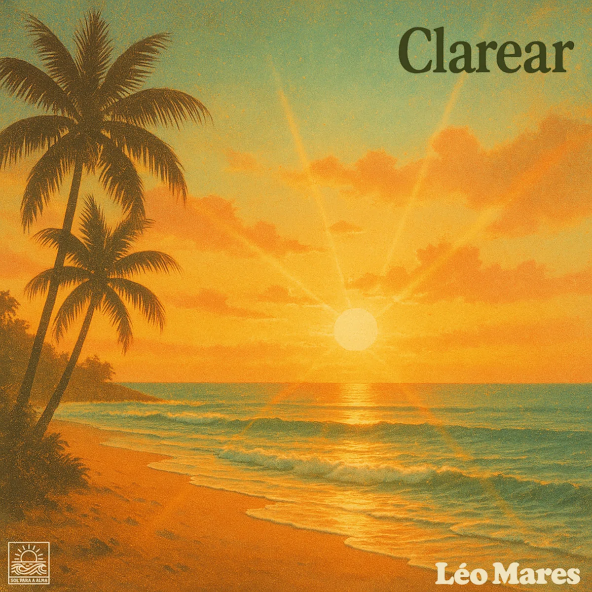 Capa do álbum Clarear de Léo Mares