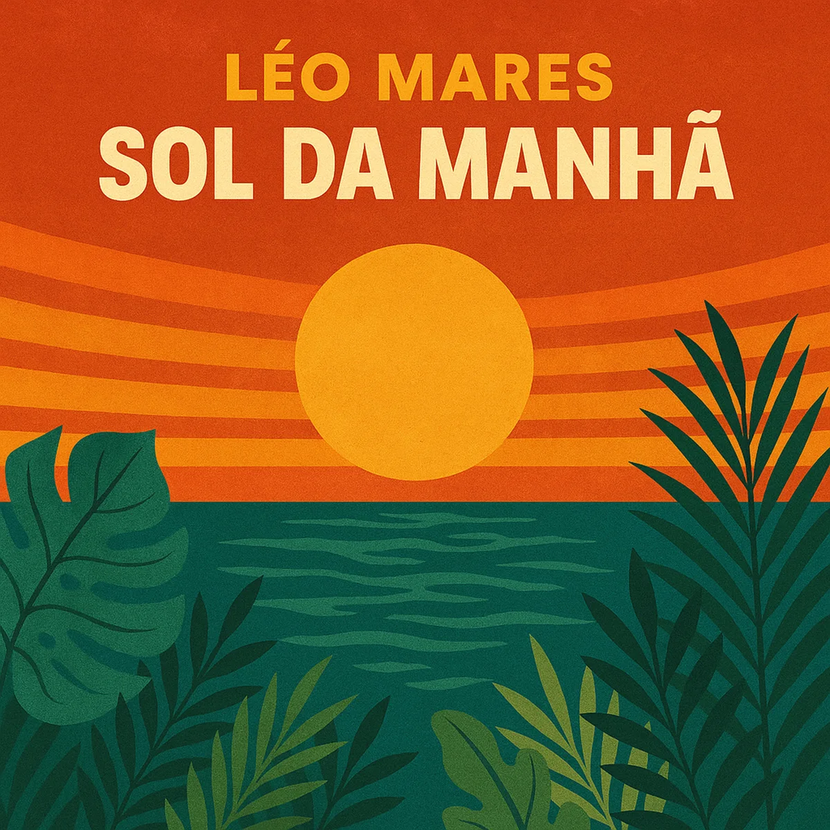 Capa do single Sol da Manhã de Léo Mares